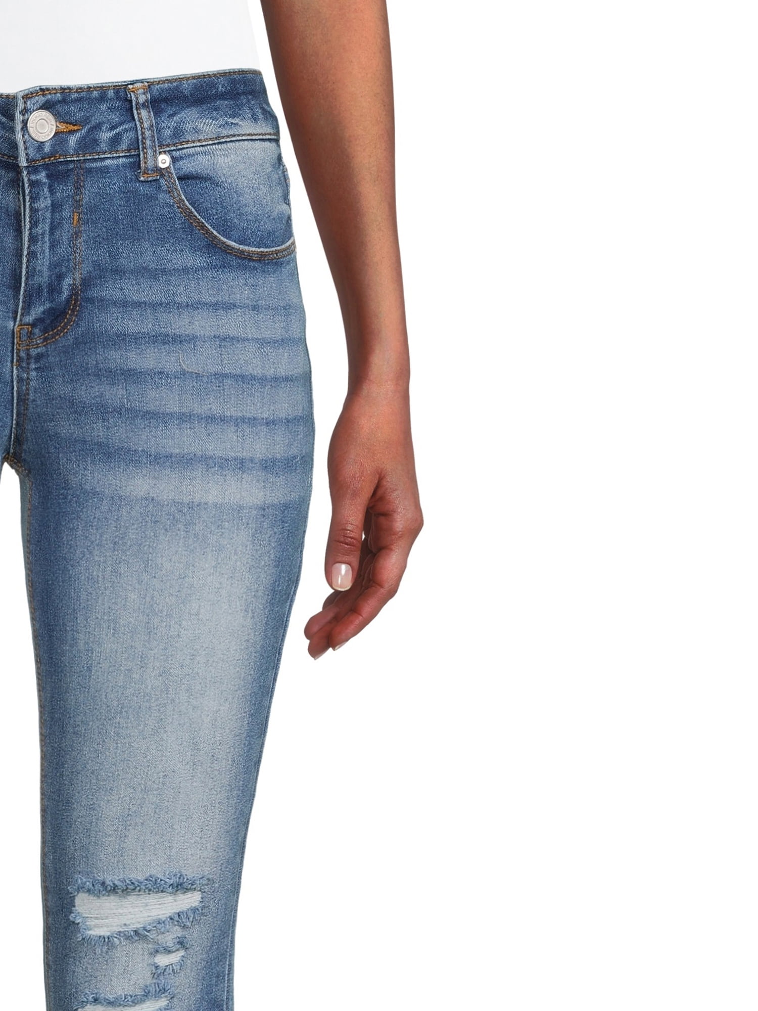 Indigo Rein Junior's Skinny Roll Cuff Jeans - Walmart.com Indigo Rein Junior's Skinny Roll Cuff Jeans - Walmart.com