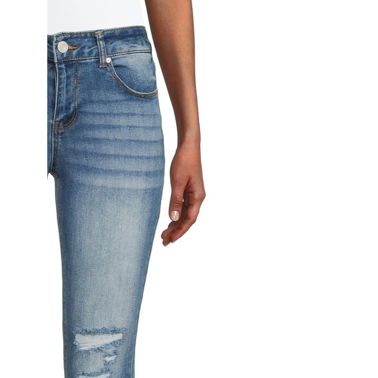 Jeans Roll Cuff Junior\'s Skinny Rein Indigo