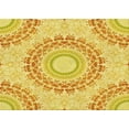thumbnail image 1 of Ahgly Company Machine Washable Indoor Rectangle Transitional Bold Yellow Area Rugs, 3' x 5', 1 of 7