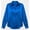 Blue, variant on Women Collared Satin Button-Down Shirt, Long Sleeve Silky Work Blouse with Hidden Placket, Elegant Dressy Office Top (Khaki,L)