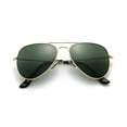 thumbnail image 1 of Gafas de sol polarizadas estilo aviador para niños, adolescentes y jóvenes, talla S, 1 of 5