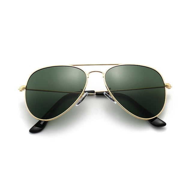 Gafas de sol polarizadas estilo aviador para niños, adolescentes y jóvenes, talla S