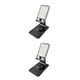 thumbnail image 1 of Inteprter Soporte para teléfono celular Altura Plegable Soporte para tableta Universal Rotación de 360 ​​​​grados Soporte de escritorio Negro 2piezas, 1 of 6