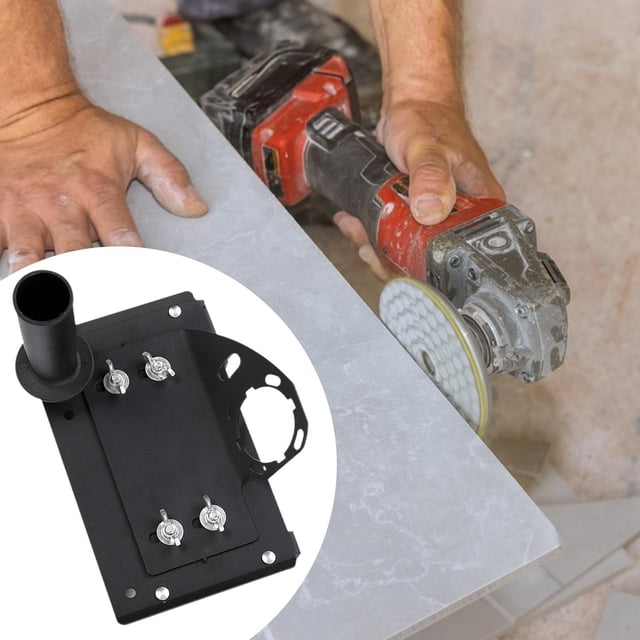 Soporte para amoladora para azulejos, chaflán de 45 degree, rectificado, fácil instalación para amoladoras angulares tipo 100, herramienta de bisela