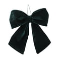 thumbnail image 3 of Velvet Bows For Christmas Tree,Green Velvet Wreath Bows, Small Christmas Bows Xmas Decorative Ties, Bow Ornaments Wreaths Twist-Tie Bows for Gift-Wrapping, Festive Winter Decor, Home Party(Green), 3 of 9
