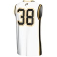 thumbnail image 3 of Unisex GameDay Greats #38 White VCU Rams Lightweight Basketball Jersey, 3 of 4