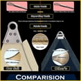 thumbnail image 6 of ShadeMart 7' x 12' Brown Super Ring Customized Size Order To Make Sun Shade Sail CTAWRN canopy Awning Shades for Patio-260 GSM-Commercial Standard Heavy Duty, 6 of 6
