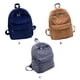 thumbnail image 4 of Guardurnaity Mochila escolar de moda para mujer, bolso de hombro elegante y funcional, bolso de hombro de Color puro Mochilas gris, 4 of 6
