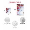 thumbnail image 7 of Pink Red Roses Kitchen Dish Towels for Drying Dishes Set of 3, Spring Floral Butterflies Abstract Art Waffle Weave Microfiber Hand Tea Bathroom Towels Quick Dry & Absorbent Towel 12x12, 7 of 7