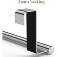 thumbnail image 6 of 9x2.4In Towel Rack for Cabinet,Durable Metal Towel Bar for Kitchen,Silver Strong Steel Washcloth Bar Rack for Hanging on Inside or Outside of Doors, 6 of 6