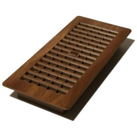 Decor Grates Pl410-mtg 4-inch By 10-inch Plastic Floor Register, Tan Mahogany