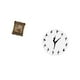 thumbnail image 5 of Marco de fotos de bailarina floral tallado a mano, soporte para fotos, reloj decorativo de pared con diseño de bailarina de ballet antiguo para oficin, 5 of 8