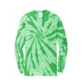 thumbnail image 5 of Port & Company Tie Dye Long Sleeve Tee-M (Kelly), 5 of 6