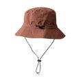 thumbnail image 2 of Sunsanly Waterproof Bucket Rain Hat with Chin Strap Quick Dry Packable Boonie Sun Hat Safari Hat UV Protection-Brick Red, 2 of 8