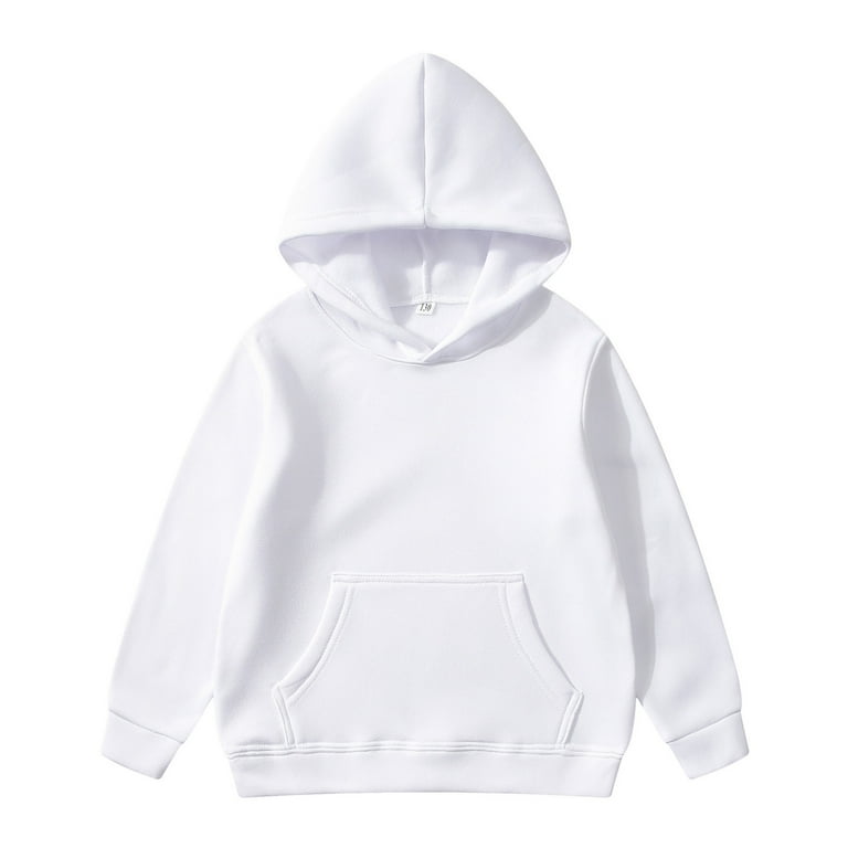 White Hoodie For 14 Year Girl Teen Girls Hoodies Casual Long