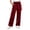 Wine, variant on Lounge Sweatpants for Women with Pockets Solid Color Loose Casual Outdoor Sports With Drawstring And Pocket Pants Daily commuting Wear