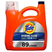 Tide Hygienic Clean Original, 89 Loads Laundry Detergent, 138 Fl Oz