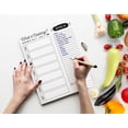 thumbnail image 2 of Inkdotpot Weekly Meal Planner Notepad 7"x10 , "What's Cooking" Magnetic Meal Planning Pad with Tear Off Grocery Shopping List for Fridge- Kitchen & Home - 54 Sheets -K3, 2 of 8