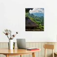 thumbnail image 2 of ARISTURING Hill Village of Hmong Tribe Print On Canvas Wall Artwork Modern Photography Home Decor Unique Pattern Stretched and Framed 16x20 inch, 2 of 4