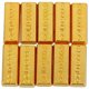 thumbnail image 1 of Mini Model for Dollhouse Golden Alloy Decorative Fake Brick 10pcs, 1 of 4