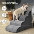 thumbnail image 3 of Escalera para Perros Magma Life con 4 Escalones de Espuma Suave y Antideslizantes, 3 of 8