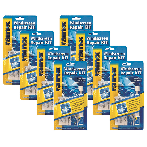 RainX 600001 Windshield Repair Kit (8 Pack)