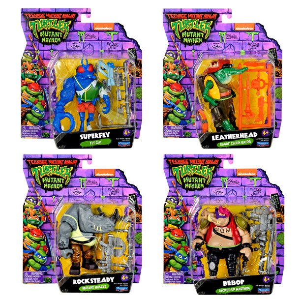mtni　メントントリーメント TMNT Mutant Mayhem Bundle | Toy figure packs for ecommerce