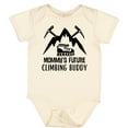 thumbnail image 3 of Inktastic Rock Climber Mommy Climbing Buddy Boys or Girls Baby Bodysuit, 3 of 5