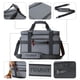 thumbnail image 5 of TOURIT Bolsa refrigeradora para 48 latas, refrigerador Suave con Aislamiento, Bolsa refrigeradora Grande y Plegable, refrigeradores para Almuerzo de 32 litros para Picnic, Playa, Trabajo, Viaje, Gris, 5 of 5