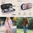 thumbnail image 7 of Bulopur Little Girls 17 Inch Backpack 4 in 1 Light Purple Capybara Print School Bag with Lunch Bag, Water Bottle Sleeve and Pencil Case, 7 of 7