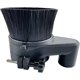 thumbnail image 2 of CNC Spindle Brush Vacuum Cleaner Dust Collector Cover 80mm Diameter Lightweight Nylon Compatible with 52mm 65mm Brushes, 2 of 5