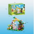 thumbnail image 2 of Set de construcción LPPROTECTOR Jardín del Conejo de Pascua 294 piezas para niños de 6 a 12 años, 2 of 7