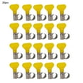thumbnail image 1 of Speravity Abrazadera de manguera tipo llave de 20 piezas, Clip inoxidable ajustable para línea de combustible de jardín Herramientas y ferretería, 1 of 6