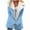 A-Light Blue#Fleece Jacket Women, variant on Sherpa Jacket for Women 2025 Winter Warm Coat Fleece Lined Outwear Loose Lapel Button Open Front Coats Birthday Gifts Army Green S