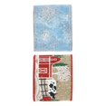 thumbnail image 1 of Cinta navideña con purpurina y borde de alambre, ideal para hacer lazos, guirnaldas, flores, decoración para fiestas de San Valentín caqui azul, 1 of 8