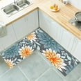 thumbnail image 2 of Boho Floral Kitchen Rugs and Mats Non Skid for Floor Anti Fatigue Kitchen Mat Kitchen Decor, 2 of 6