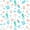 Ocean 04, variant on spefrowx Cute Cartoon Turtle Twin Sheets for Kids, Cyan Heart Seashell Pearl Bedding, 3-Piece, 1 Flat Sheet, 1 Fitted Sheet and 1 Pillowcase