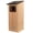Brown Roof, variant on JCs Wildlife Cedar Wood Duck House with Poly Lumber Roof and Predator Guard (Brown) - Attracts Wood Ducks