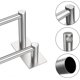 thumbnail image 3 of Bathroom Towel Holder, Drill-Free Self-Adhesive Wall-Mounted Towel Bar, Brushed Stainless Steel, Rust and Scratch Resistant (40cm, Silver), 3 of 5