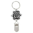 thumbnail image 2 of Clip de sombrero para adultos Macarena Flor rosa, 2 of 7