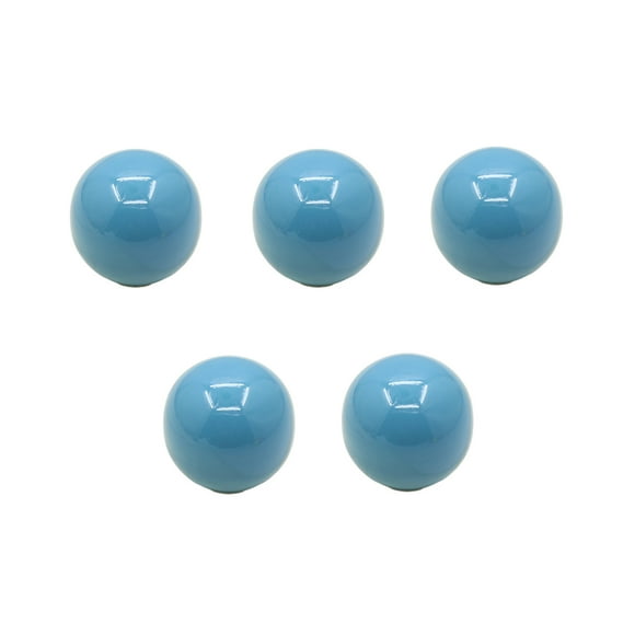 Manijas de cerámica para cajones Cateissary 5 piezas Decoración del hogar Azul talla grande