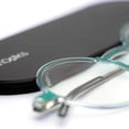 thumbnail image 4 of Always With You ThinOptics Reading Glasses - Ultra Thin and Lightweight Readers with Case - Special Edition Colors - Round Green 1.0x, 4 of 4