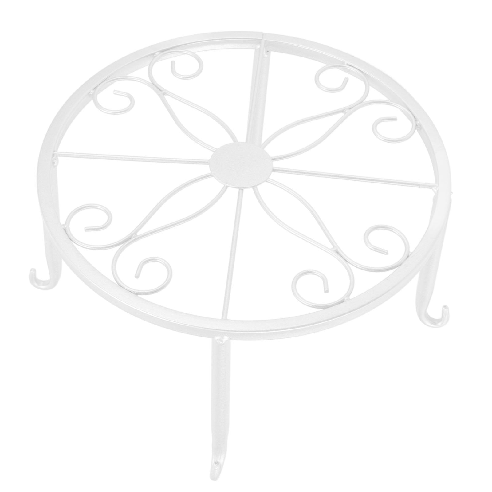 Iron Low Plant Stand Simple Flower Pot Shelf Single Layer Iron Plant Stand Floor Standing Simple