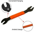 thumbnail image 2 of Llave para Pedal de bicicleta, herramienta de reparación y desmontaje de llave de bicicleta de doble cara, 15, 16, 17mm, adecuada para bicicletas de montaña Rojo Verde, 2 of 5