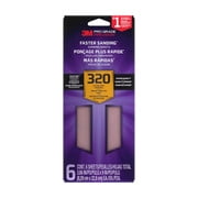 Lijas 3M™ Pro Grade Precision™, 6 Hojas de Lijado Rápido, Grano Extrafino