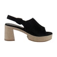 thumbnail image 6 of Aerosoles Zella Women's Heels Black Suede Size 9.5 M, 6 of 8