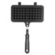 thumbnail image 1 of Máquina para hacer gofres, sartén antiadherente de doble cara para el hogar, molde portátil para hornear gofres para acampar, utensilios de cocina para tostadora de sándwiches, desayuno, 1 of 5