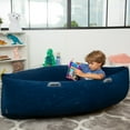 thumbnail image 5 of Bouncyband® Comfy Hugging Peapod Sensory Pod, 60", Blue, 5 of 5