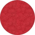 thumbnail image 1 of Ahgly Company Machine Washable Indoor Round Transitional Red Area Rugs, 8' Round, 1 of 7