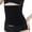 Black, variant on Defitshape Women's Tummy Control Skinny Shapewear Waist Trimmer Wrap Stomach Cincher Shaper Elastic Black Medium